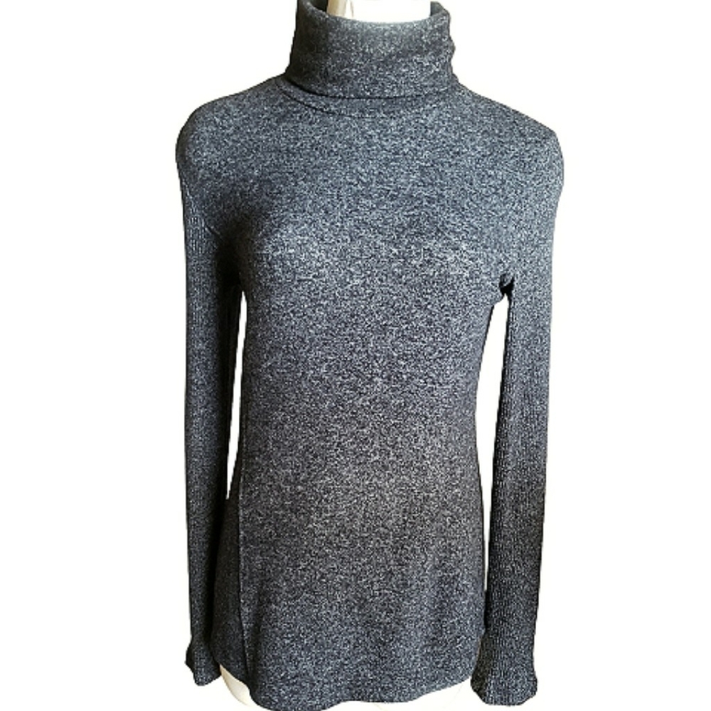 Anthropologie SATURDAY SUNDAY Turtleneck Gray Womens S Sweater Soft Girl Top